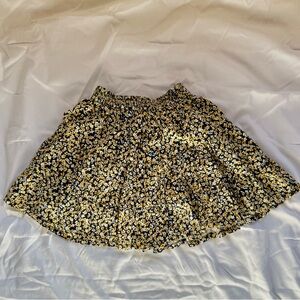 Zara girl floral skirt size 4-5 years old